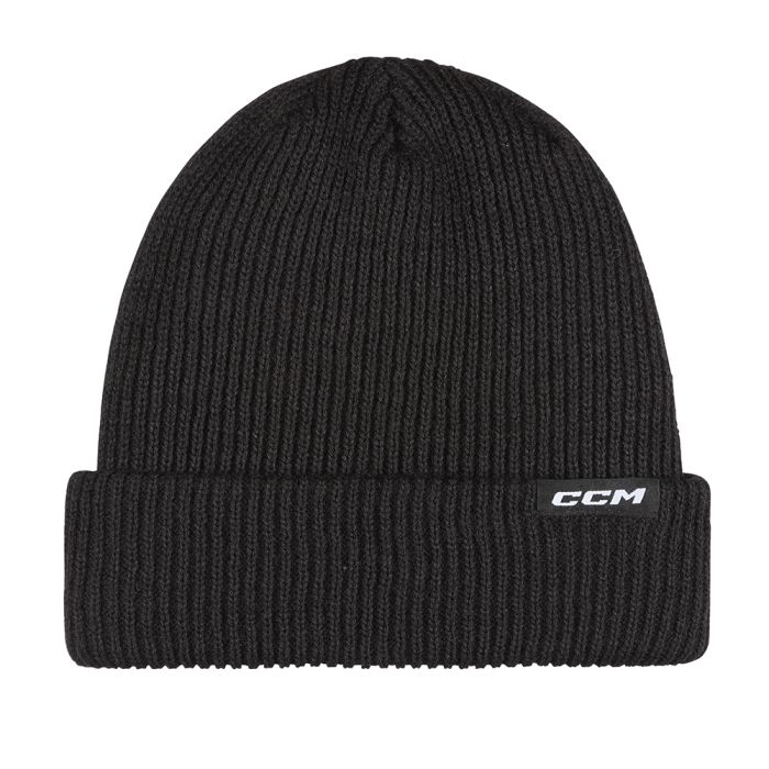 CCM Team Cuffed Beanie Black