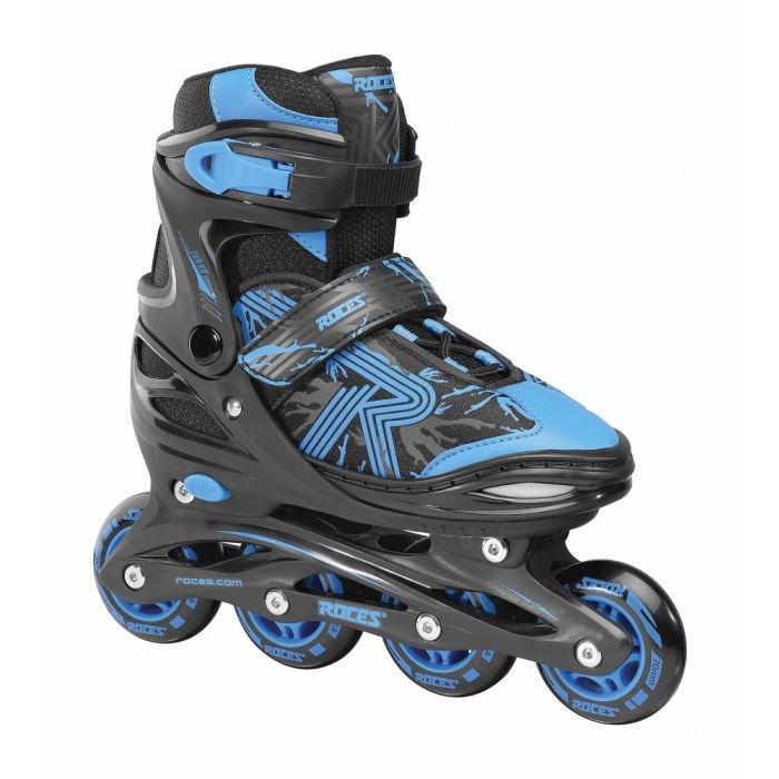 ROCES JOKEY 3.0 Jongens Verstelbare Inline Skates Zwart/Blauw