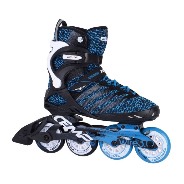 Tempish Wire 3.0 84 Inline Skates Black/Blue