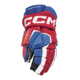 CCM AS-V Gloves SR Royal/Red/White 14"