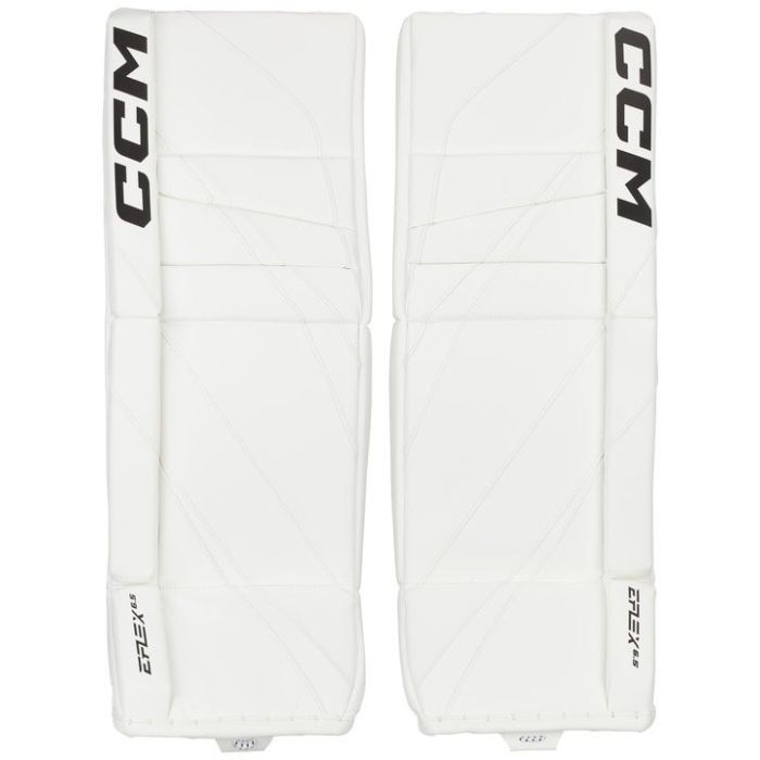 CCM EFLEX 6.5 Goalie Leg Pads JR Wit