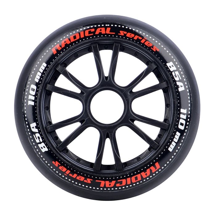 Tempish Radical 86A Wheels 3 pcs 110mm Black