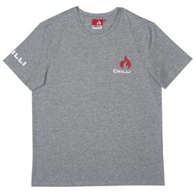 Chilli T-Shirt Basic Grijs Front